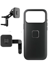 Zestaw na motocykl: etui Peak Design Mobile Everyday Clarino Case iPhone 17 Pro Max z mocowaniem motocykla