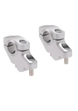 Podwyższenie kierownicy Hepco&Becker Yamaha MT-03 (14-24) (30 mm w górę, 21 mm w tył) srebrne