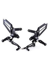 Zestaw regulowanych podnóżków z dźwigniami GILLES RCT10GT-K02 Kawasaki Z 900 (20-)/ RS/ Cafe (18-20)/ Performance (20) czarno-srebrne