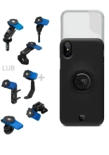 Zestaw na motocykl: etui na telefon iPhone X / XS + wodoodporny pokrowiec + mocowanie Quad Lock