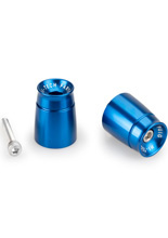 Końcówki kierownicy PUIG Speed do Yamahy Tracer MT-07 / 700 / 7 niebieskie (długie)