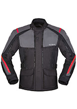 Kurtka motocyklowa tekstylna Modeka Varus czarno-szara