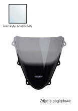 Szyba motocyklowa MRA Oryginalny kształt "O" Suzuki GSX-R 600 (11-)/ 750 (11-23) przeźroczysta