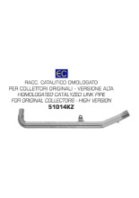 Rura łącząca Arrow Aprilia RS 125 [18-20]/ RS4 125 [17-18]