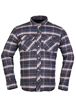 Koszula motocyklowa Modeka Nooner niebiesko-beżowa