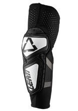 Nałokietniki Leatt Contour czarno-białe