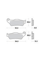 KLOCKI HAMULCOWE SBS 742 LS