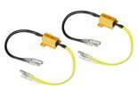 Przewodowe oporniki z szybkozłączami [12V - 6 OHM - 25W: 2szt]