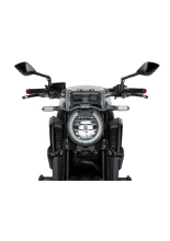 Szyba motocyklowa sportowa PUIG Visor Versatile Honda CB 650R Neo Sports Cafe (19-23) lekko przyciemniana