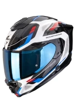 Kask integralny Scorpion EXO-1500 AIR Sleek biało-czerwono-niebieski