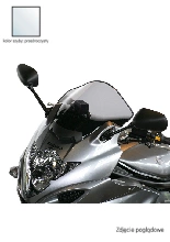 Szyba motocyklowa MRA Oryginalny kształt "O" Suzuki Bandit GSF 650 S (09-16) przeźroczysta