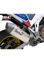 Tłumik motocyklowy SC Project X-Plorer II Honda CRF 1100L Africa Twin/ Adventure Sport (20-23) [tytan+carbon]