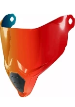 Szybka do kasku Icon Ultraflite model Ultrashield lustrzana czerwona