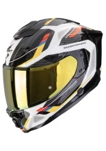 Kask integralny Scorpion EXO-1500 AIR Sleek biało-niebiesko-żółty