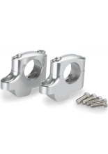 Podwyższenie kierownicy PUIG BMW R1200GS/ R1250GS [25 mm z przesunięciem] szare