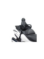 Dziecięcy fotelik motocyklowy Kappa Junior mocowany na siedzenie pasażera czarny