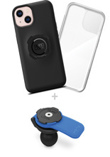 Zestaw: etui na telefon iPhone 13 mini + wodoodporny pokrowiec + uchwyt kulowy Quad Lock