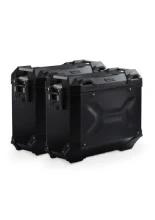 Zestaw: kufry boczne + stelaże PRO TRAX ADV SW-Motech Honda X-ADV 750 RH21 (24-) czarne [poj.: 2 x 37 L]