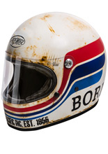 Kask integralny Premier Trophy BTR 8 BM biało-czerwono-niebieski matowy