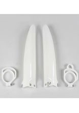 Osłony teleskopów UFO do Kawasaki KX 85 (98-13) białe