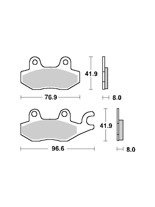 KLOCKI HAMULCOWE SBS 638 HS