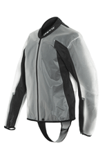 Kurtka przeciwdeszczowa Dainese Rain Body Racing 2 czarno-przezroczysta