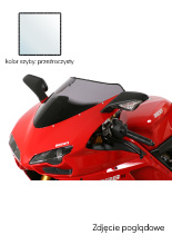 Szyba motocyklowa MRA oryginalny kształt "O" Ducati 848/1098/1198/R/S przeźroczysta