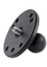 Okrągła podstawa RAM o średnicy 6.35 cm z głowicą obrotową do montażu kamery lub aparatu