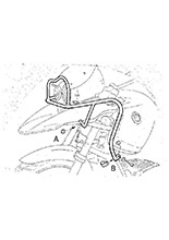 Gmol górny Hepco&Becker do BMW R 1150 GS / Adventure Czarny