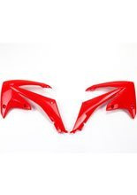 Osłony chłodnicy UFO do Hondy CRF 250R (10-13), CRF 450R (09-12) czerwone