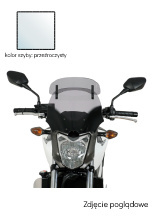 Szyba motocyklowa MRA Variotouringscreen "VT" Honda NC 750 S (14-22) / NC 700 S (wszystkie roczniki) przeźroczysta
