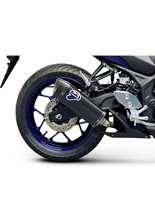 Tłumik Termignoni Slip-On stal nierdzewna, włókno węglowe do Yamaha YZF R3 (15-20)