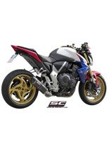 Tłumik owalny z rurka De-Cat SC-Project do Honda CB 1000R [11-17]