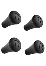 Zapasowe końcówki gumowe RAM do uchwytów X-Grip (komplet 4 sztuk) czarne