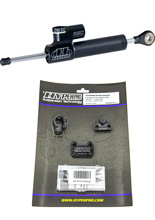 Zestaw: amortyzator skrętu progresywny odwrócony Hyperpro RSC [68 mm] Dark Edition + zestaw mocujący do KTM 790 Adventure R (19-22)/ 890 Adventure R (21-24)