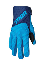 Rękawice cross Thor Spectrum niebieskie