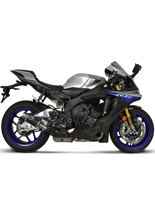 Tłumik Slip-On Termignoni GP Classic stal nierdzewna, włókno węglowe + rura łącząca do Yamaha YZF R1 1000 (15-20)