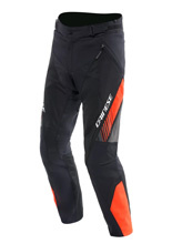 Spodnie motocyklowe tekstylne Dainese Drake 2 Air Absoluteshell czarno-czerwone