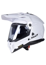Kask adventure LS2 MX702 Pioneer II Hill biały