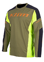 Bluza enduro Klim XC Pro zielono-fluo