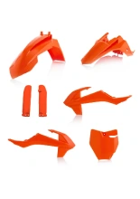 Pełny zestaw plastików Acerbis KTM 65 SX (19-)/ GasGas MC 65 (21-23) pomarańczowy