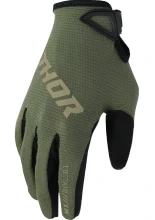 Rękawice cross Thor Ridemode Static zielone
