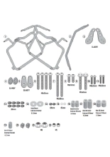 Stelaż kufrów bocznych Monokey, Retro Fit Kappa KTM 390 Adventure (20-24)
