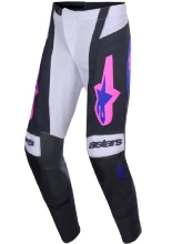 Spodnie cross Alpinestars MX Techstar Knif czarno-szaro-fioletowe