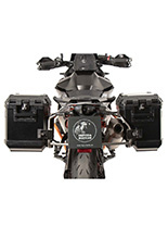 Zestaw: kufry boczne + stelaże Hepco&Becker Xplorer Cutout do KTM 890 SMT (23-) czarne