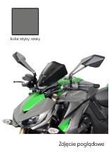 Szyba motocyklowa MRA Spoiler "NS" Kawasaki Z 1000 (14-22) przyciemniana