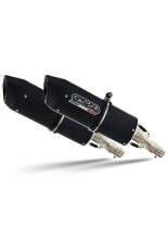 Tłumik motocyklowy G.P.R Furore Nero Aprilia Pegaso 3 650 (97-00) aluminiowy, z homologacją