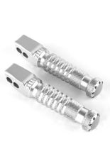 Podnóżki sportowe pasażera GILLES UF-16 Honda (wybrane modele) aluminiowe srebrne