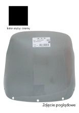 Szyba motocyklowa MRA Touring "T" Honda XRV 650 Africa Twin (wszystkie roczniki) czarna