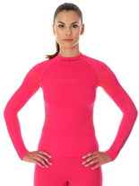 Bluza damska Brubeck Thermo malinowa